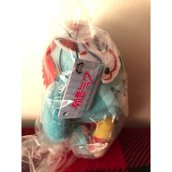 TAITO Hatsune Miku Summer Image Toreba Prize Plush 4.5" 2019 Japan Import NWT - Picture 2 of 7